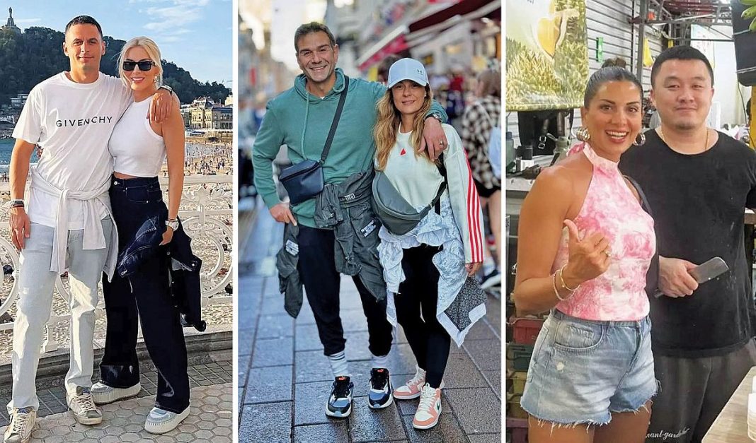 Ζευγάρια της showbiz on tour! Aπό την Ισπανία μέχρι και το Μπαλί