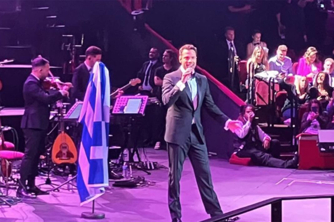 Συγκινημένος o Κωνσταντίνος Αργυρός στο Royal Albert Hall του Λονδίνου
