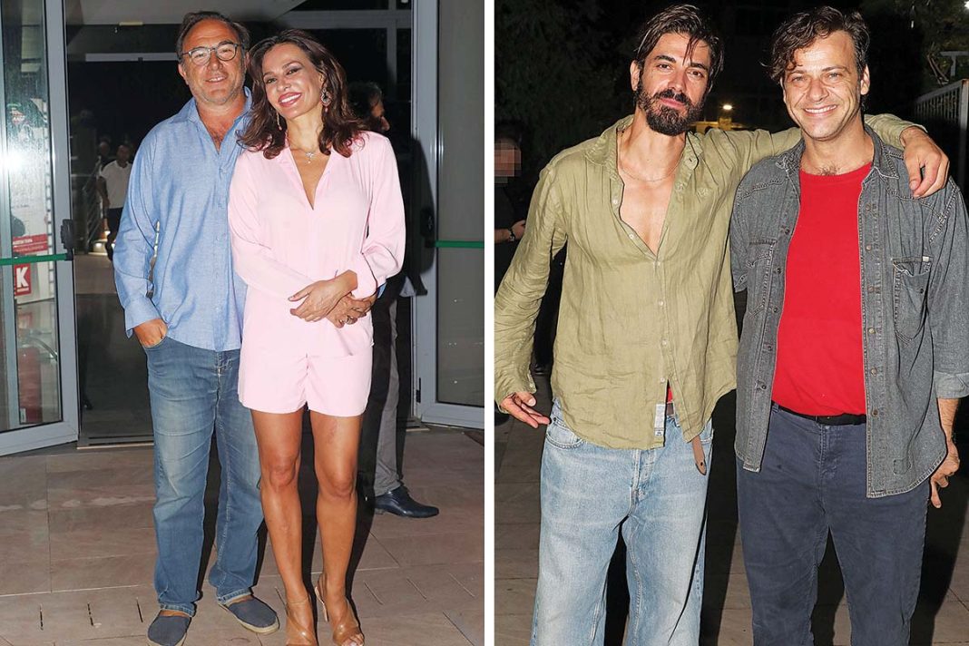 Η showbiz έδωσε δυναμικό «παρών» στην τελευταία παράσταση της επιθεώρησης «Τότε, τώρα, πάντα», στο θέατρο Αλσος