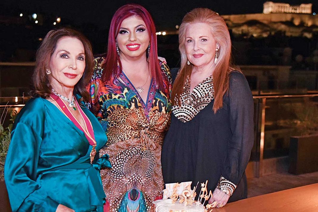 Privé party με τον Billy Idol & την Ελληνίδα lady της N.Y.