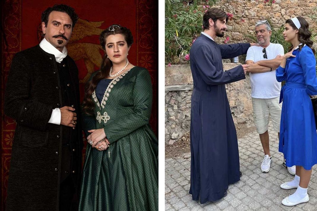 Στις σειρές εποχής το μάτι... ταξιδεύει μέσα από τις εικόνες και τις επιβλητικές σκηνές