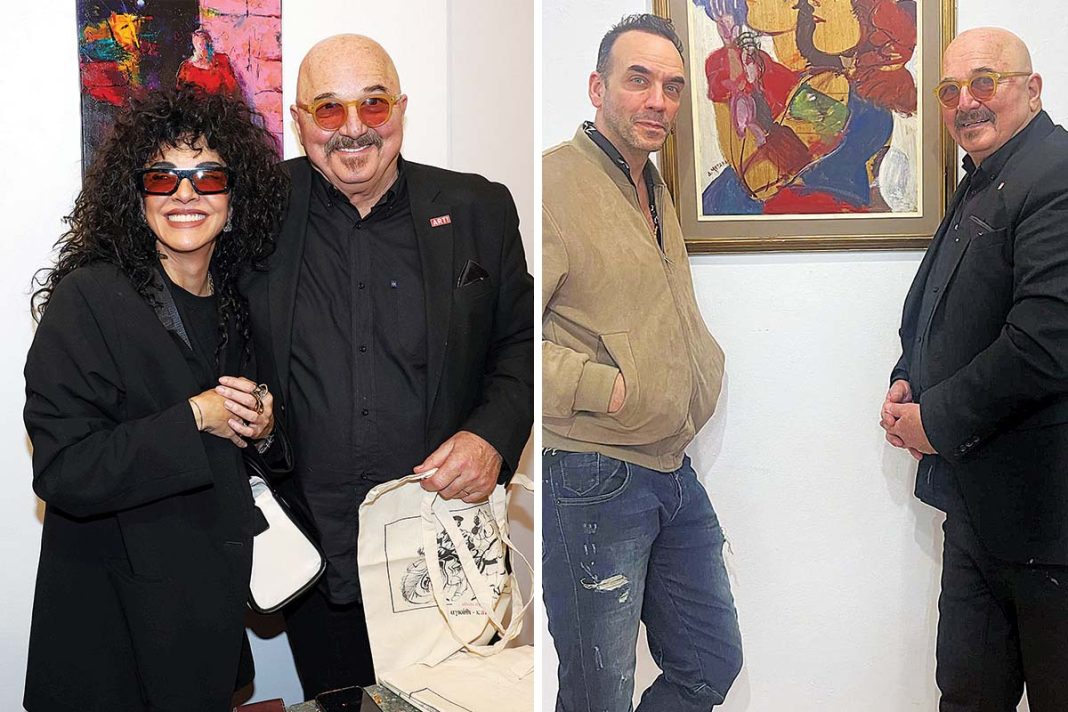 Οι δύο πρώην Πάνος Μουζουράκης και Μαρία Σολωμού στο ίδιο κοσμικό event