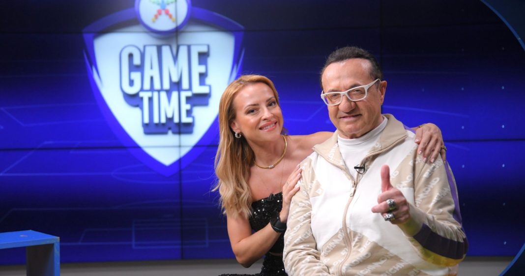 Backstage με τον Λευτέρη Πανταζή στο εορταστικό ΟΠΑΠ Game Time
