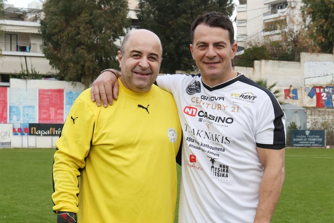 Ο Σεφερλής και οι ομάδες ανθρωπιάς έπαιξαν για την υποστήριξη της Ελληνικής Εταιρίας για τη Σκλήρυνση κατά Πλάκας