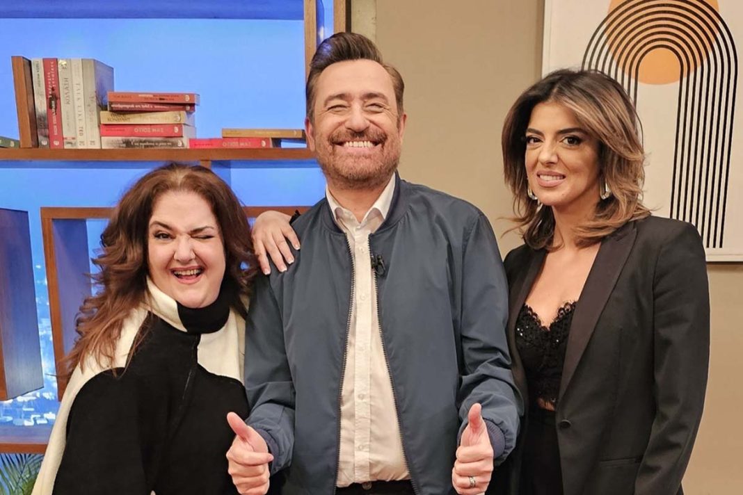 «After Dark»: Ο Θέμης Γεωργαντάς υποδέχεται τη Σοφία Βογιατζάκη και τη Νίκη Λάμη