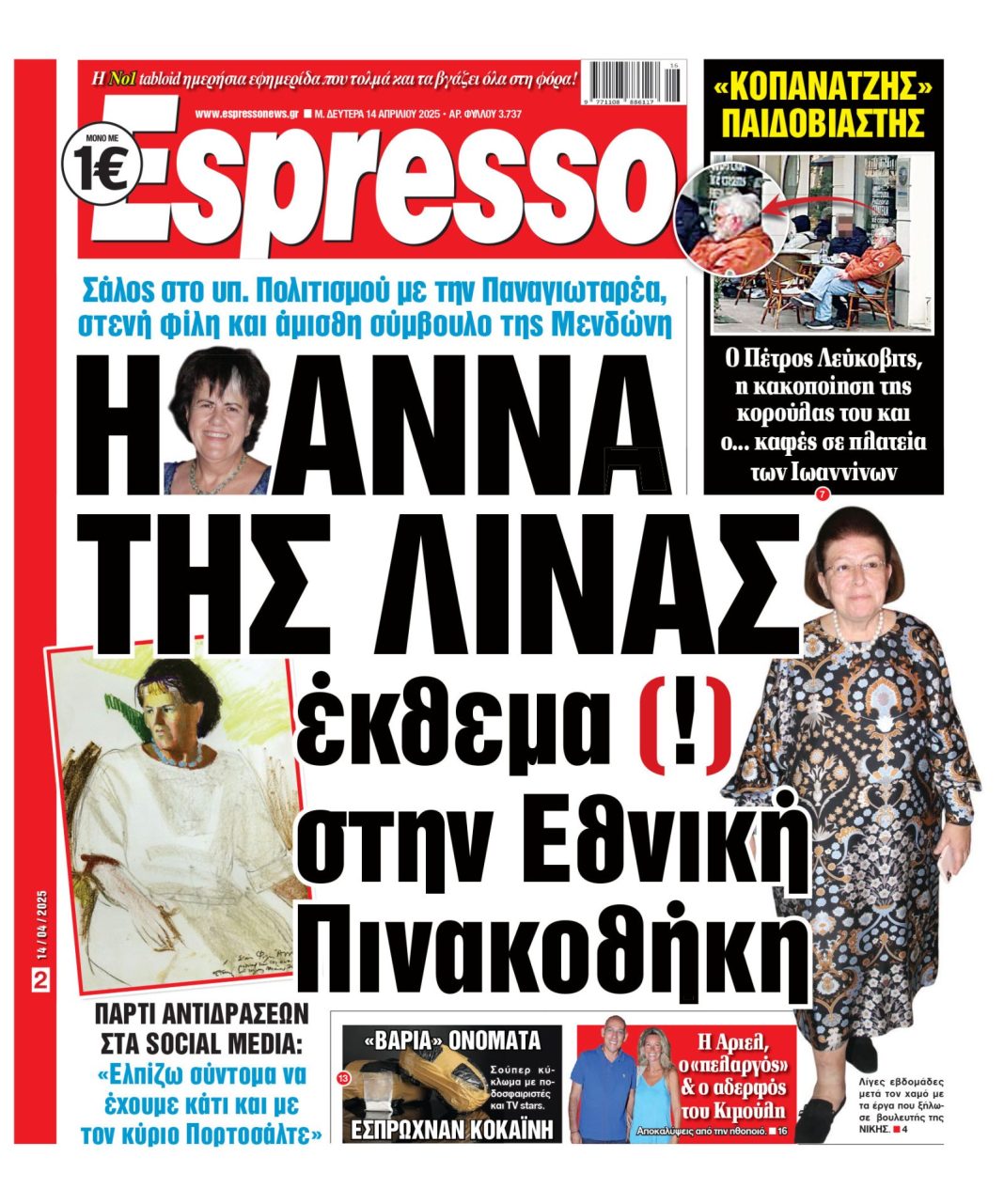 Δευτέρα 14/04/2025