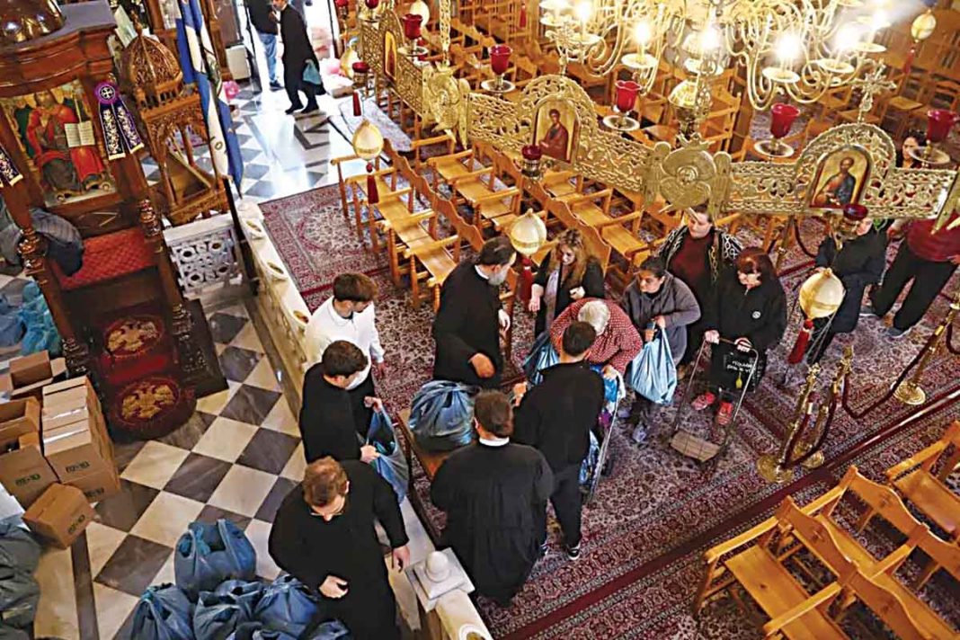 Δέματα αγάπης από τον δεσπότη της αλληλεγγύης & του «δικέφαλου»