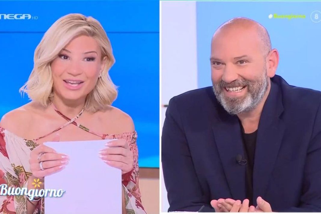 Ο Γιώργος Λάγιος φλέρταρε τη Φαίη Σκορδά on camera