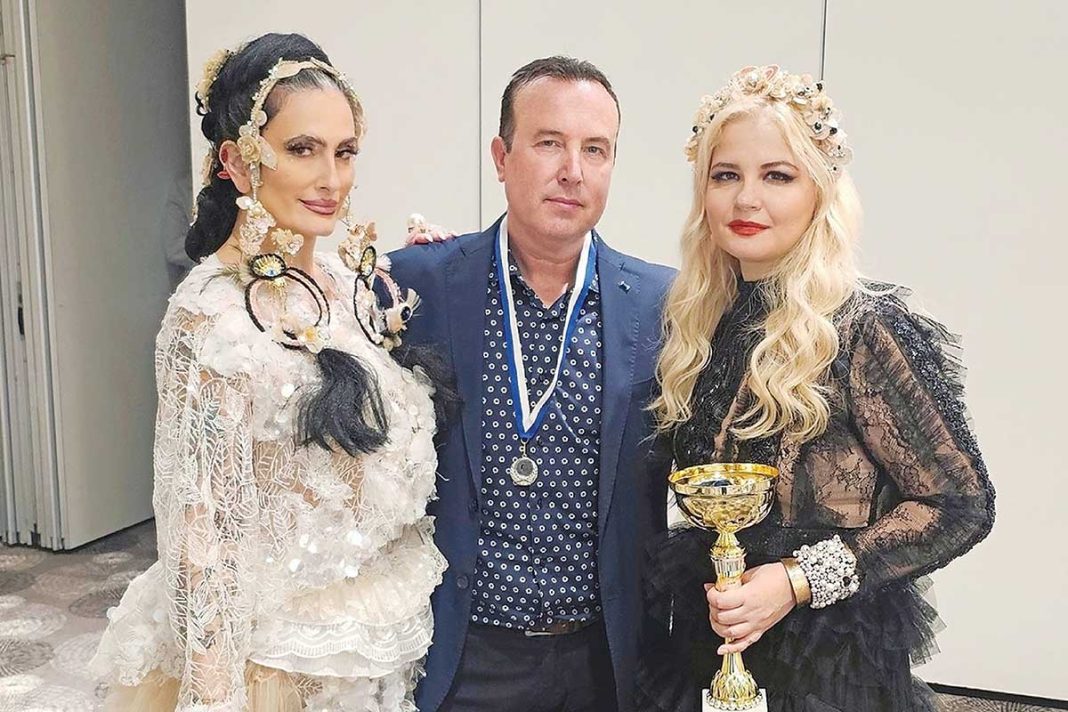 Τιμητικό βραβείο στη hair & make up artist Ιωάννα Τζάνη στο Βαλκανικό Φεστιβάλ Κομμωτικής