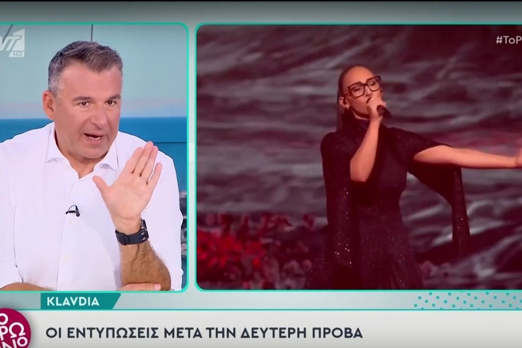 Eurovision 2025: Ο Λιάγκας για την εμφάνιση της Klavdia – «Είναι σαν περίττωμα σκύλου»