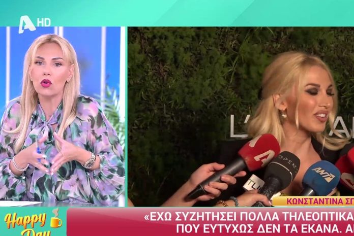 Μεσσαροπούλου κατά Σπυροπούλου: «Όταν στα πρώτα σου βήματα ζητούσες η φωτό σου να μπει δίπλα στης Μενεγάκη»