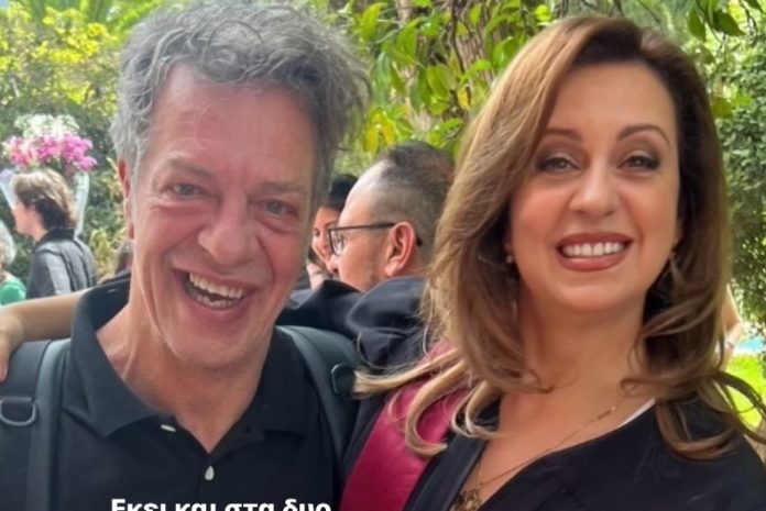 Ευαγγελία Μουμούρη – Γιάννης Τσορτέκης: Δείτε τους να ποζάρουν στο ξεκίνημα της καριέρας τους