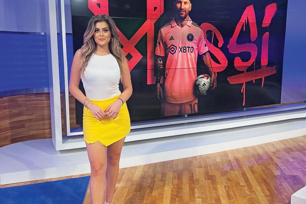 Η εντυπωσιακή ομογενής δημοσιογράφος Trish Christakis , MVP των ομάδων του Μαϊάμι