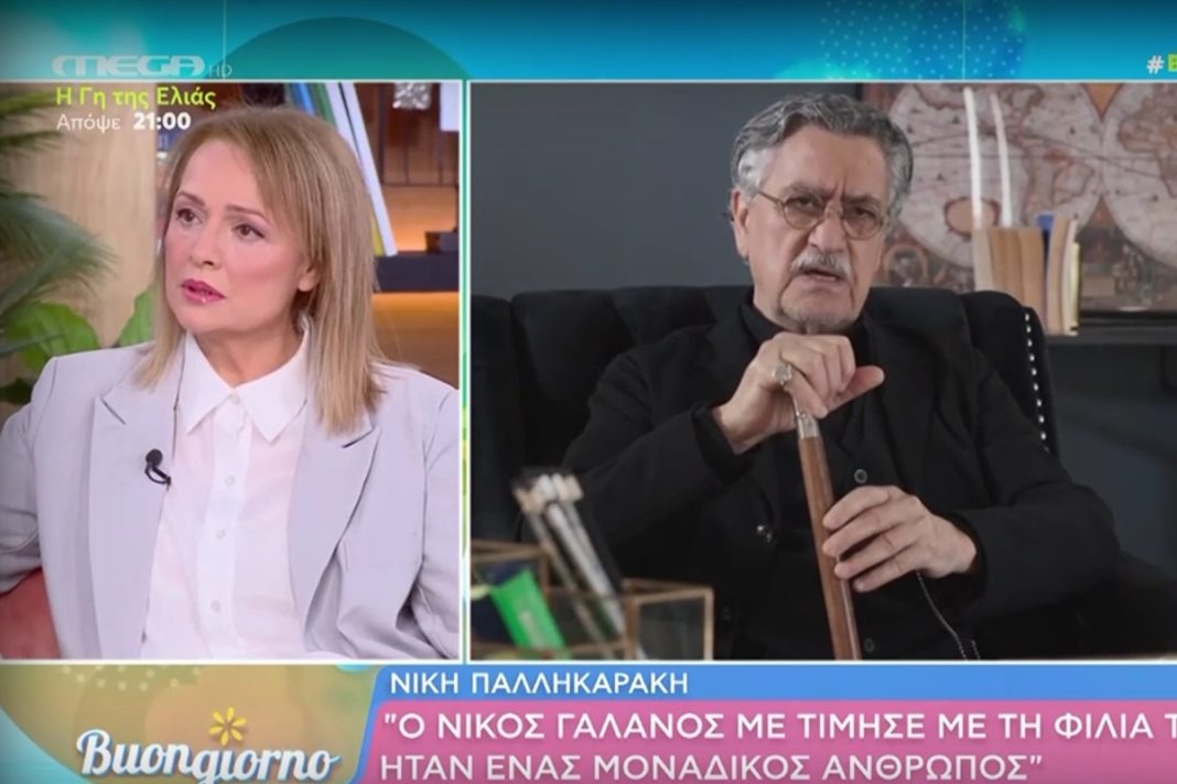 «Λύγισε» η Νίκη Παλληκαράκη μιλώντας για τον Νίκο Γαλανό