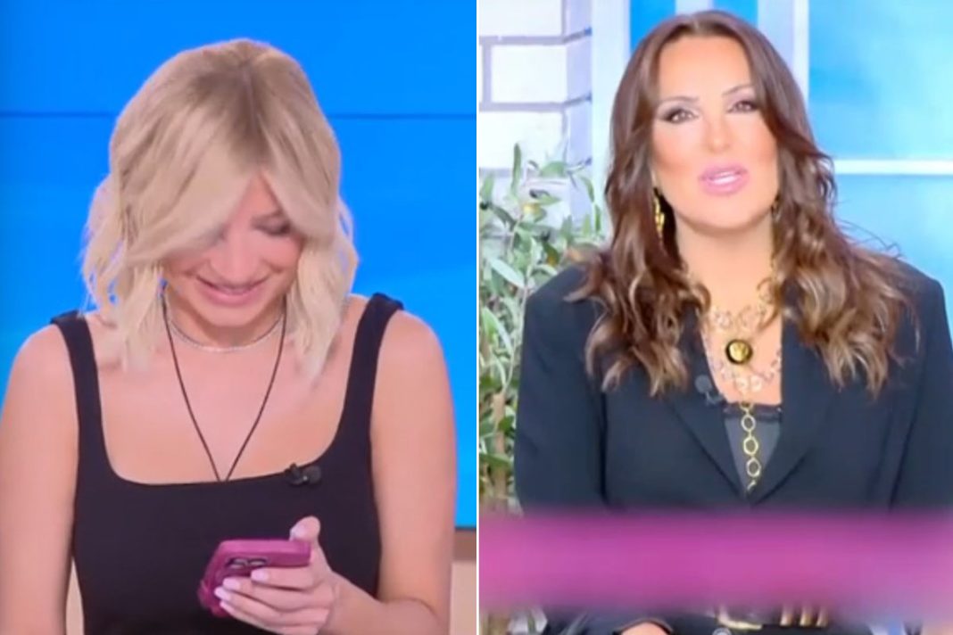 Ναταλία Γερμανού: Διέψευσε on air την Φαίη Σκορδά