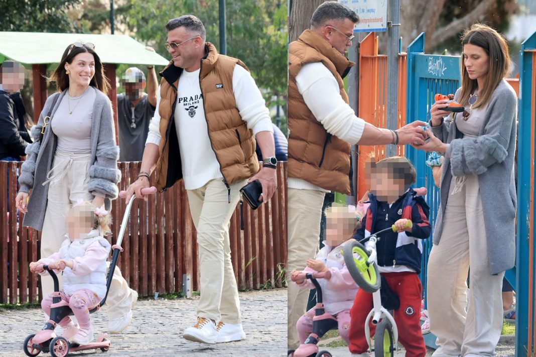 Βόλτα στην παιδική χαρά για την οικογένεια Σόμμερ