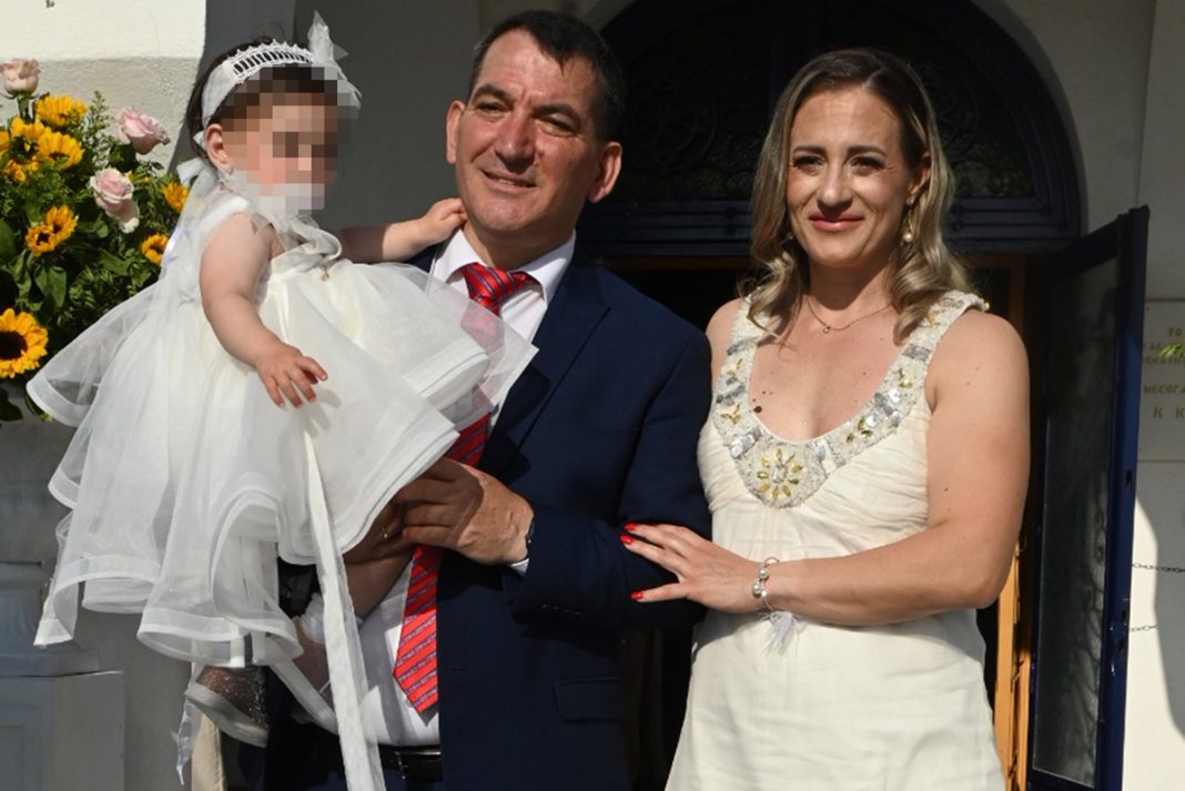 Πύρρος Δήμας – Αφροδίτη Σκαφίδα: Βάπτισαν την κορούλα τους