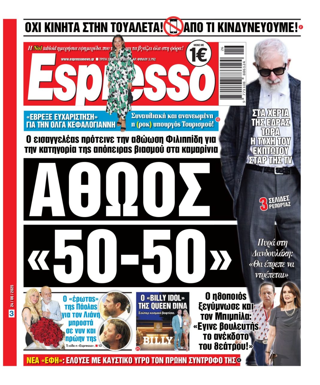 Τρίτη 24/06/2025
