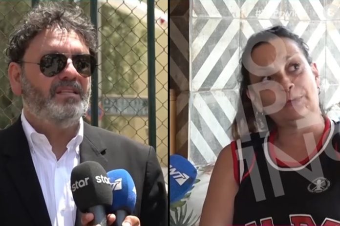 «Χείμαρρος» η πρώην σύζυγος του Αγγελόπουλου: «Με έχει χτυπήσει και μου έχει σπάσει το αυτοκίνητο»