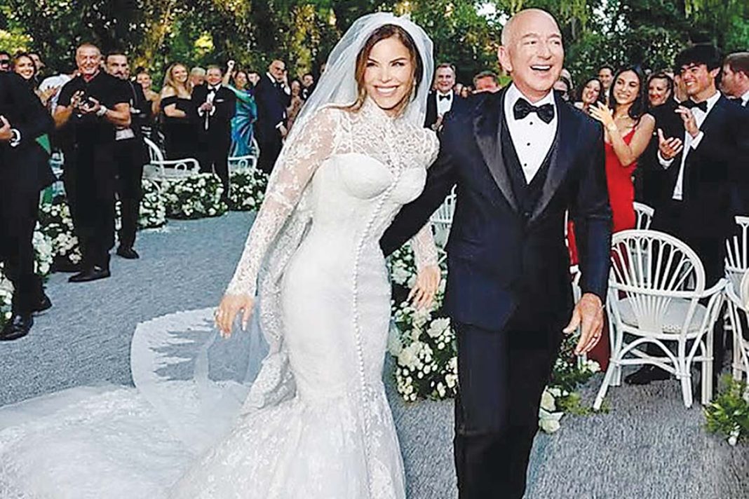 Τα σχόλια για τις εμφανίσεις των σταρ στον γάμο του Τζεφ Μπέζος με τη Λόρεν Σάντσεζ