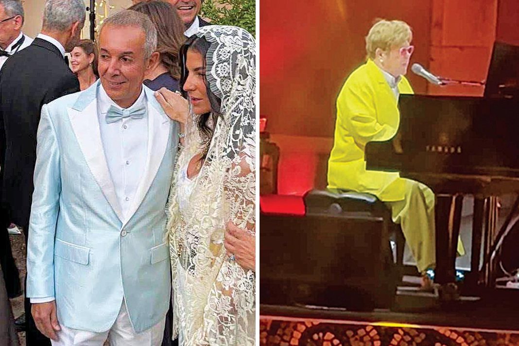 Ο Elton John καλεσμένος του Γιάννη και της Δήμητρας Κούστα στο Κάπρι