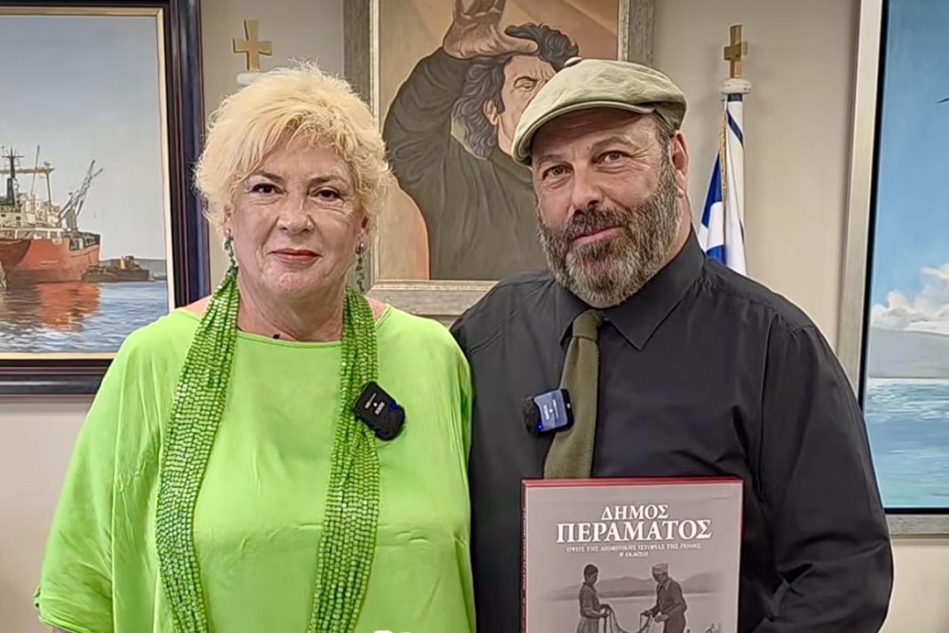 Ο Λαγουδάκος υποδέχτηκε την «αρχηγίνα του»