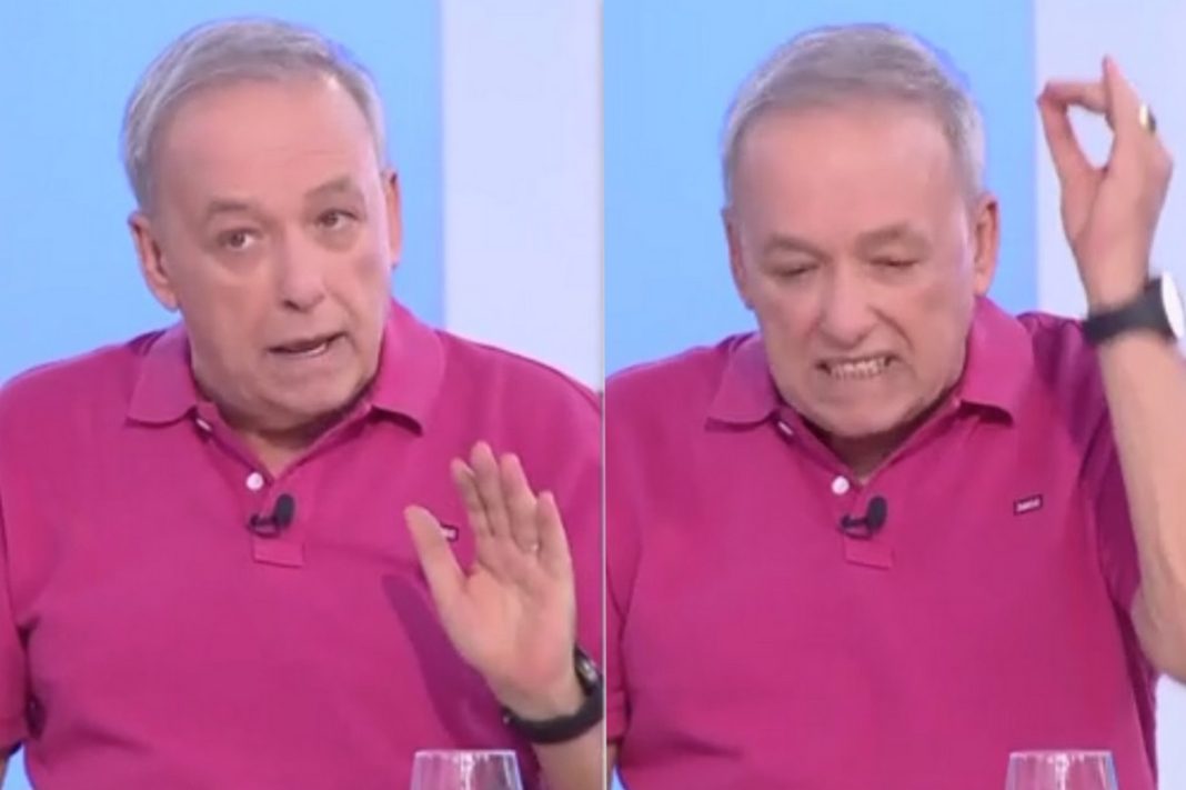 Έξαλλος ο Ανδρέας Μικρούτσικος on air: «Πάψε! Μη μου κάνεις μάθημα, πρόσεχε»