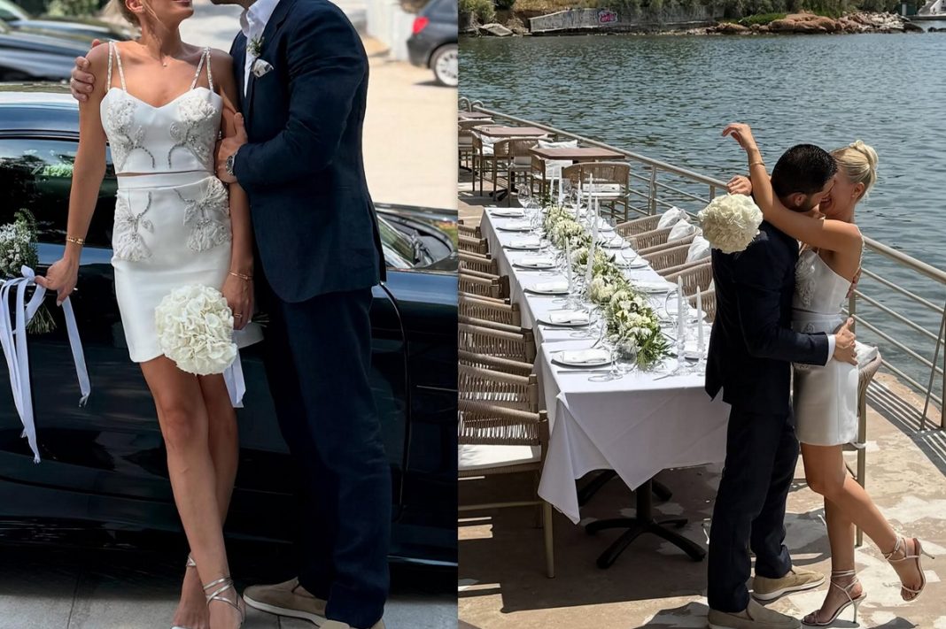 Λαμπερός γάμος στη Βουλιαγμένη