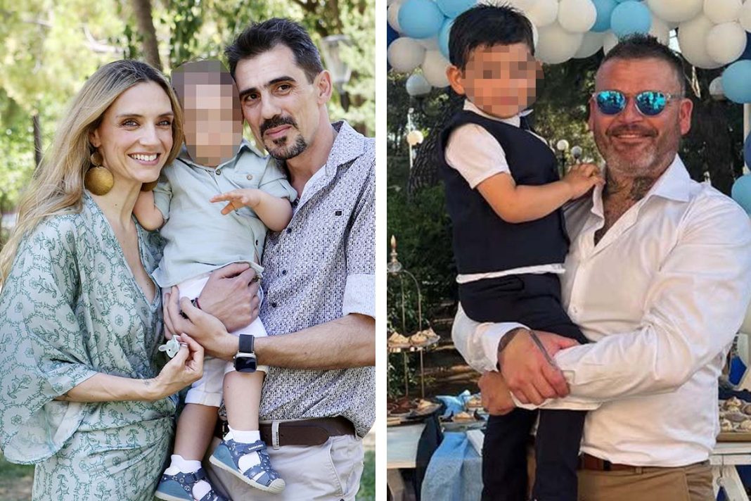 Η Μαρία Ένεζλη και ο Διονύσης Αλέρτας βάπτισαν τα παιδιά τους