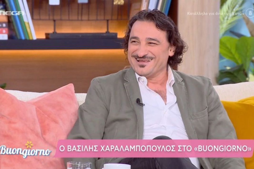 Βασίλης Χαραλαμπόπουλος: «Το χειροκρότημα είναι μαγεία, είναι ο λόγος ύπαρξης ενός καλλιτέχνη»