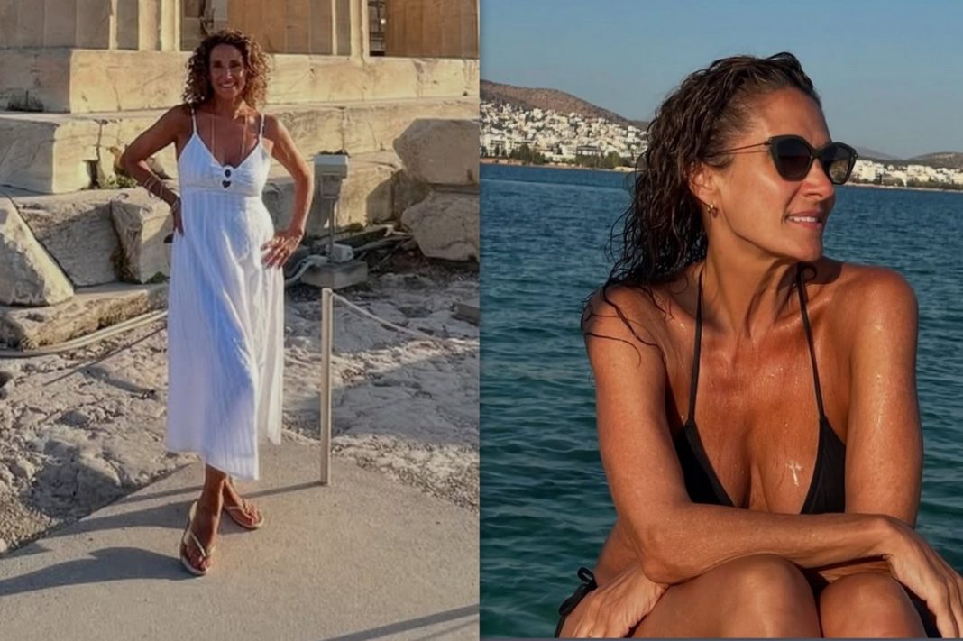 Οικογενειακές διακοπές στην Ελλάδα  για την ομογενή ηθοποιό Μελίνα Κανακαρίδη