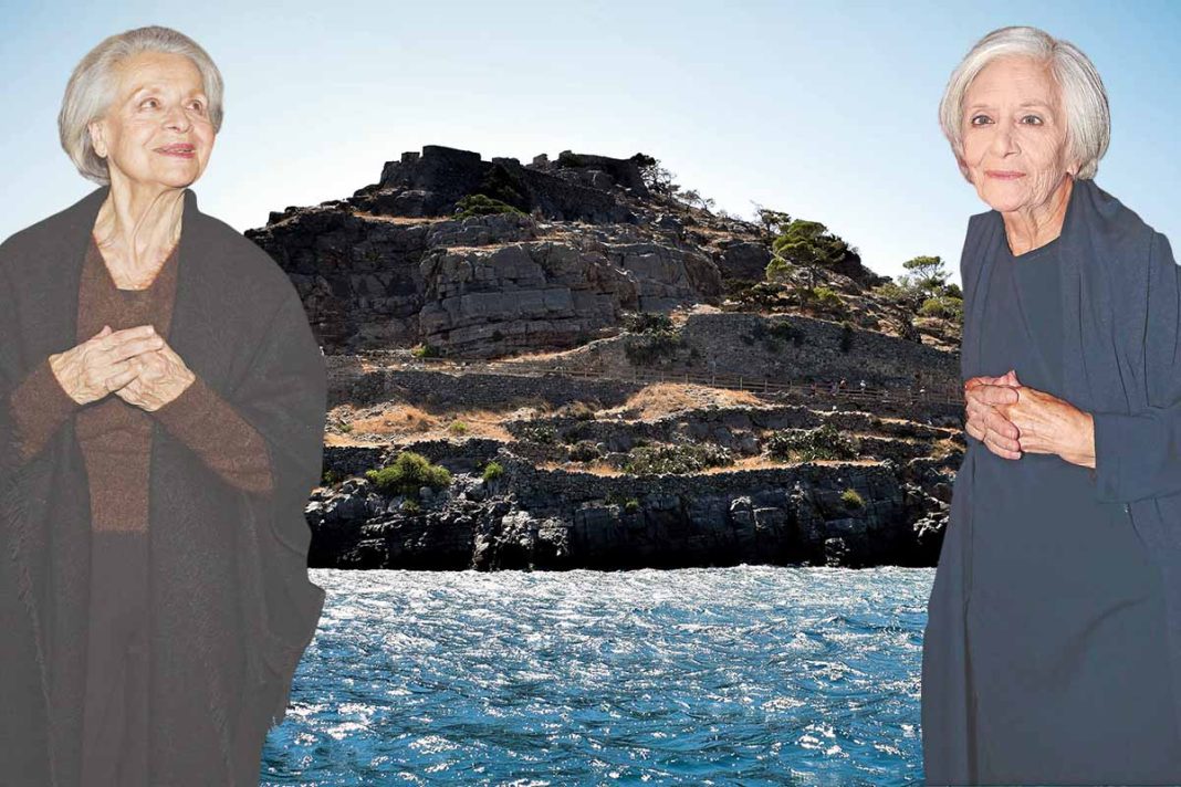 Όλγα Δαμάνη ή Δέσποινα Μπεμπεδελη για τον TV ρόλο της «Οσίας της Σπιναλόγκας»!