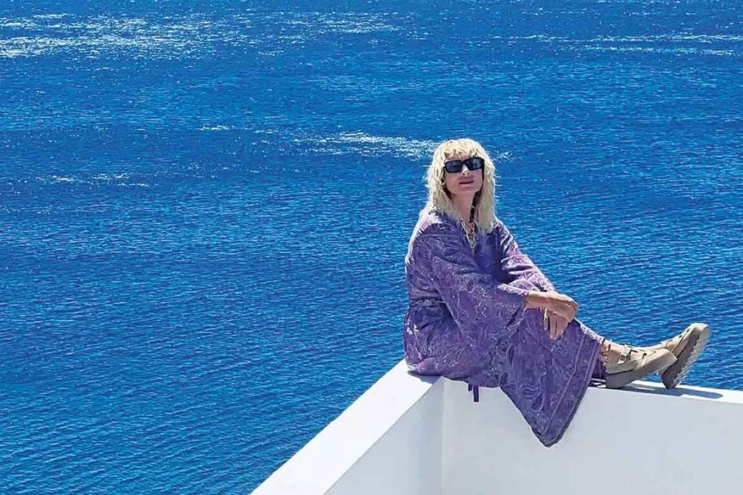 Ζουγανέλη με θέα στο Αιγαίο