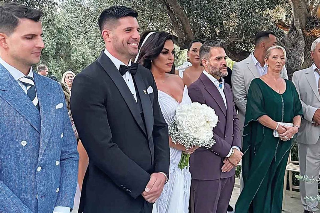 Ο Ηλίας Δρούλιας των Droulias Brothers παντρεύτηκε την αγαπημένη του Μαρία