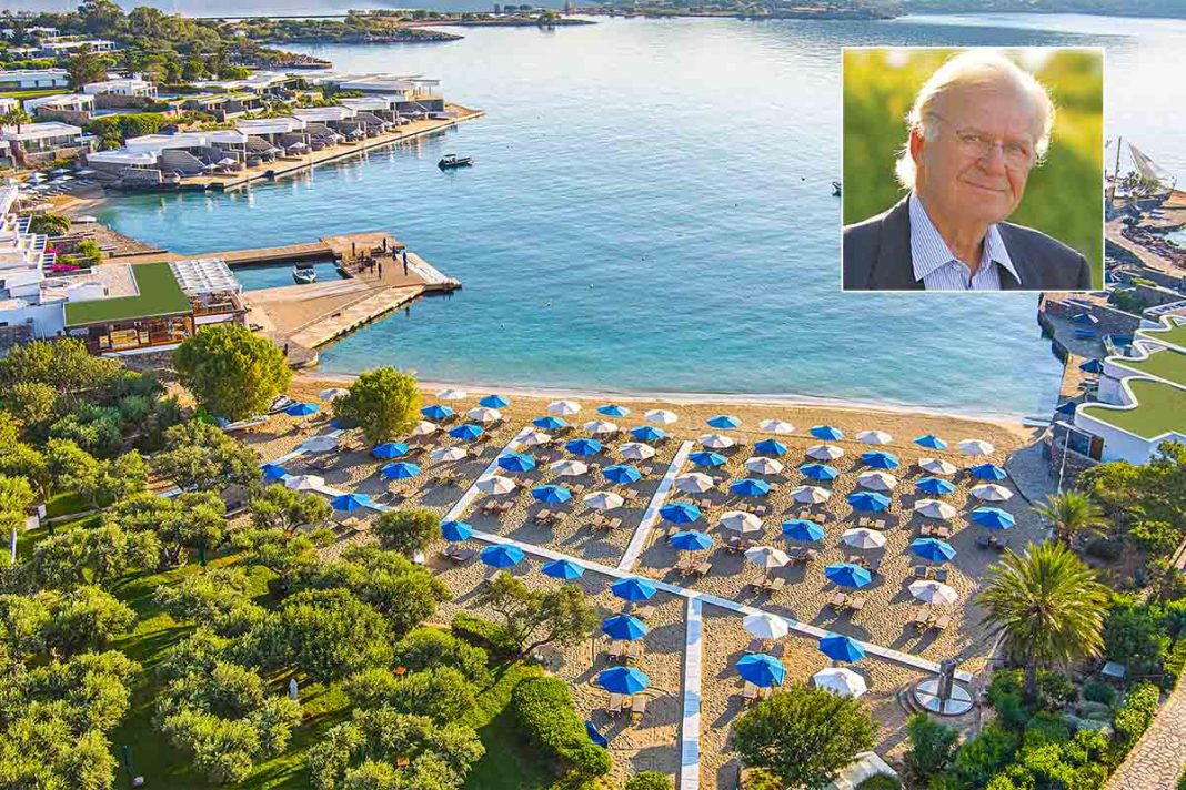 Στη γειτονιά των αγγέλων o «Mr Elounda» Σπύρος Κοκοτός