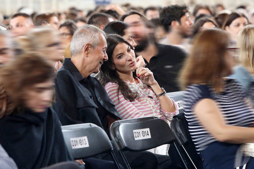 Γιάννης Κούστας: Στο Καλλιμάρμαρο ο εφοπλιστής με τη σύζυγό του Δήμητρα