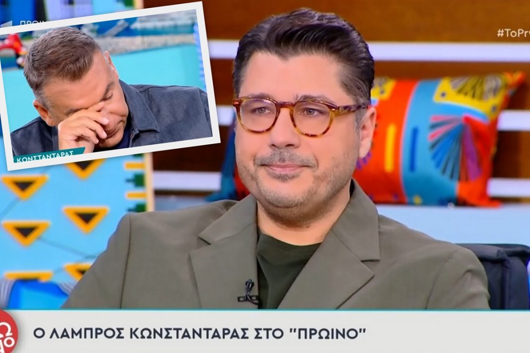 Η συγκίνηση του Λάμπρου Κωνσταντάρα για την απώλεια του πατέρα του – «Λύγισε» ο Λιάγκας