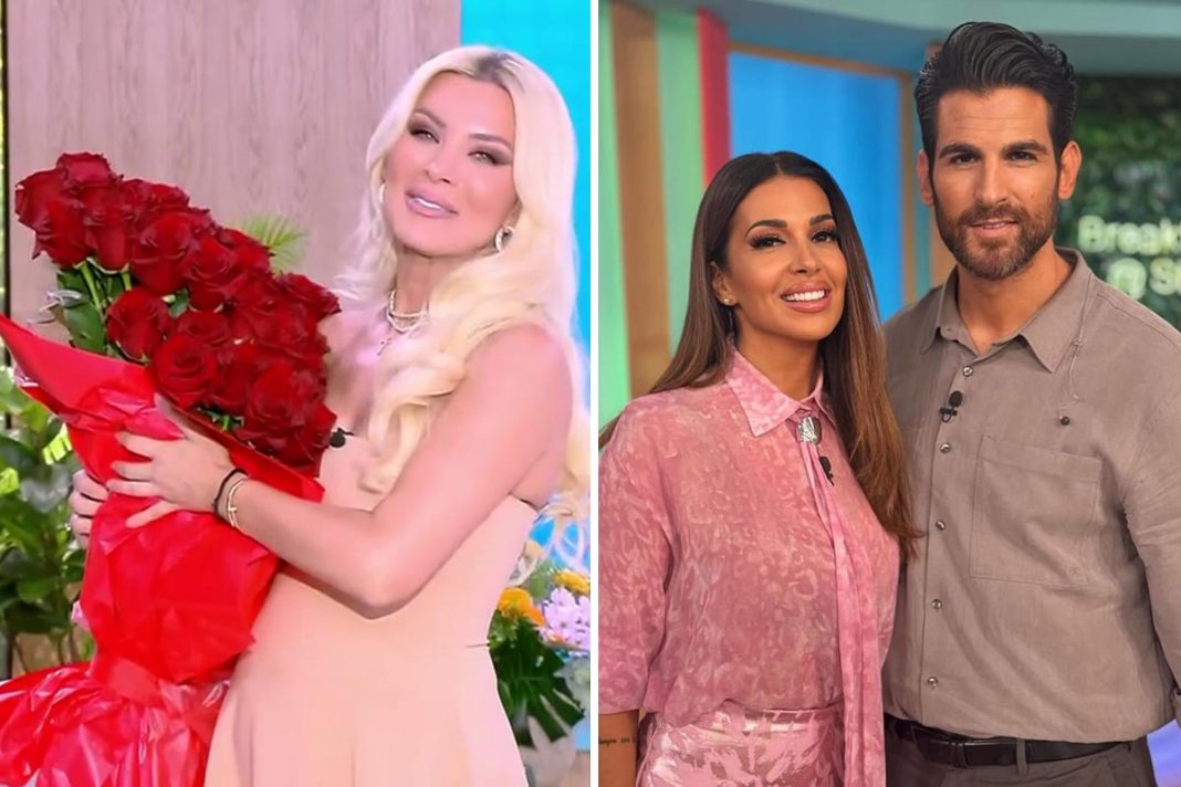 Πρεμιέρες στην TV με μπουκέτα του έρωτα, «ευλογίες» και έναν εκνευρισμένο Μπιμπίλα