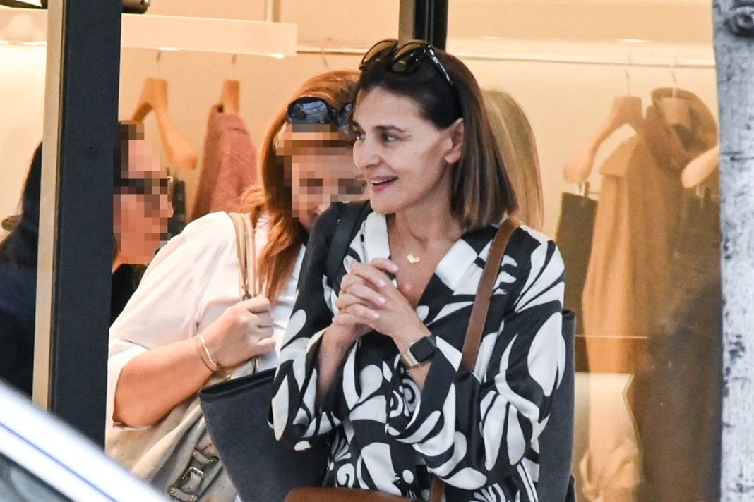 Shopping time για τη Μαρία Ναυπλιώτου – Την εντοπίσαμε στο κέντρο της Αθήνας