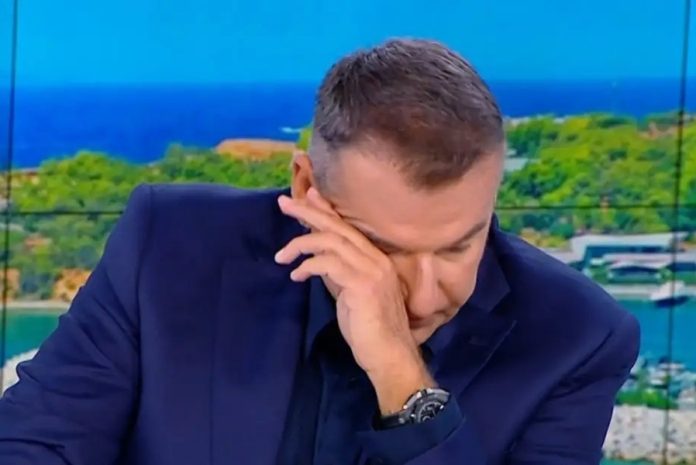 Ο Γιώργος Λιάγκας «λύγισε» on air