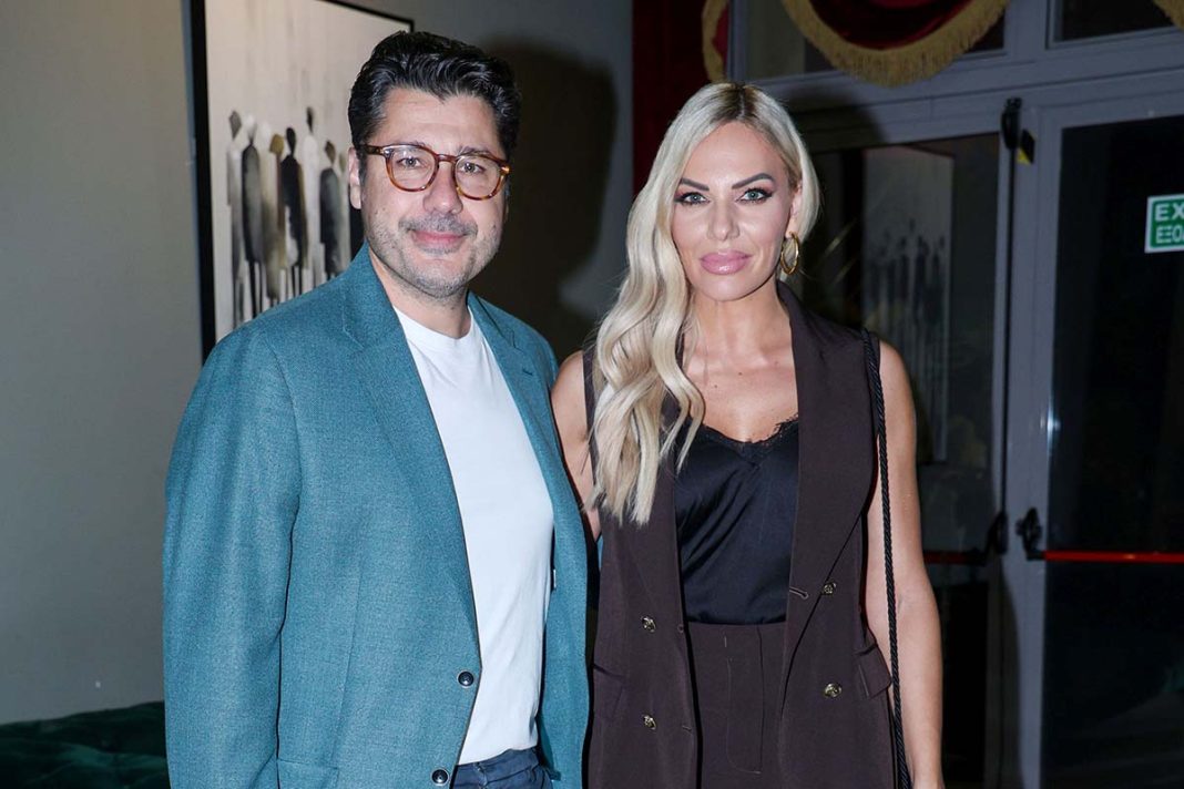 Ιωάννα Μαλέσκου: Σε παράσταση άνευ συζύγου αλλά με τον Λάμπρο Κωνσταντάρα