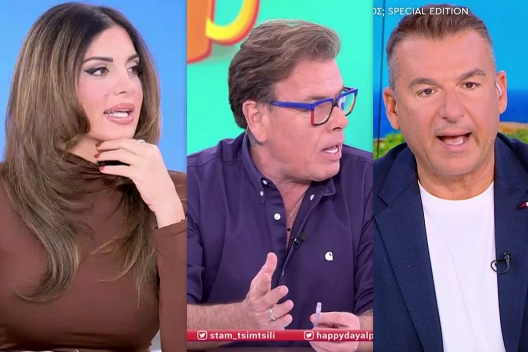 «Happy Day» VS Λιάγκα: «Ο Λιάγκας μοιράζει ξυδάκια ενώ θα έπρεπε να πιεί τρία μπουκάλια ο ίδιος;»