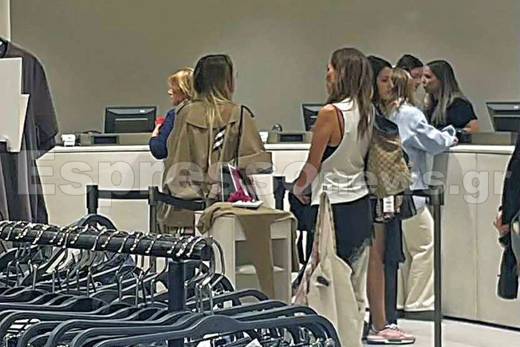Η Δέσποινα Βανδή για ψώνια μετά την καταδίκη του Μπισμπίκη