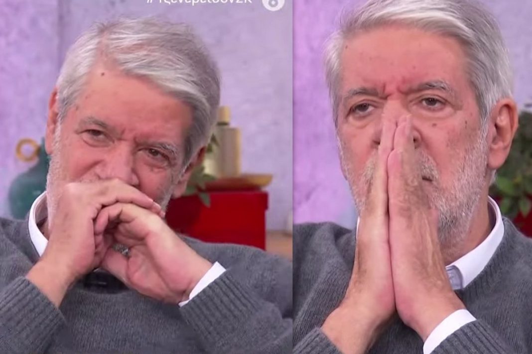 Ο Φίλιππος Σοφιανός συγκινήθηκε on air