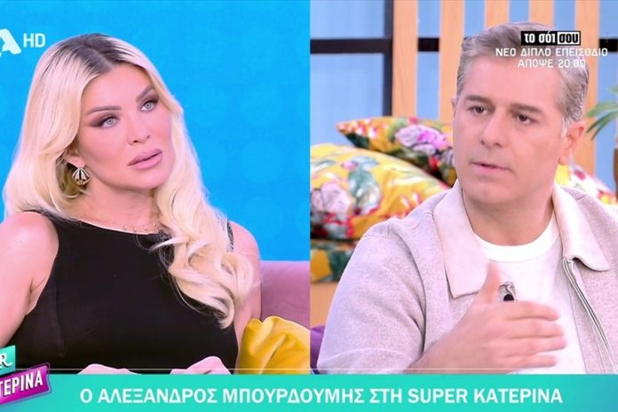 Η σπόντα Μπουρδούμη και η αμηχανία της Καινούργιου: «Γι’αυτό δεν είχα έρθει ποτέ στην εκπομπή σου»