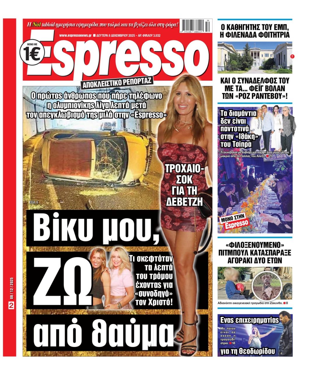 Δευτέρα 08/12/2025