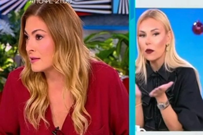 Ενοχλημένη η Καμπούρη με τη Μεσσαροπούλου: «Το λέει αυτό εκείνη που είναι γυναίκα και μητέρα;»