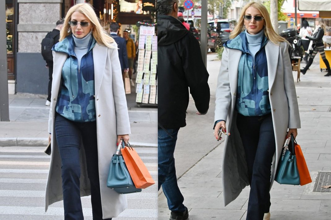 Shopping time για την Κωνσταντίνα Σπυροπούλου