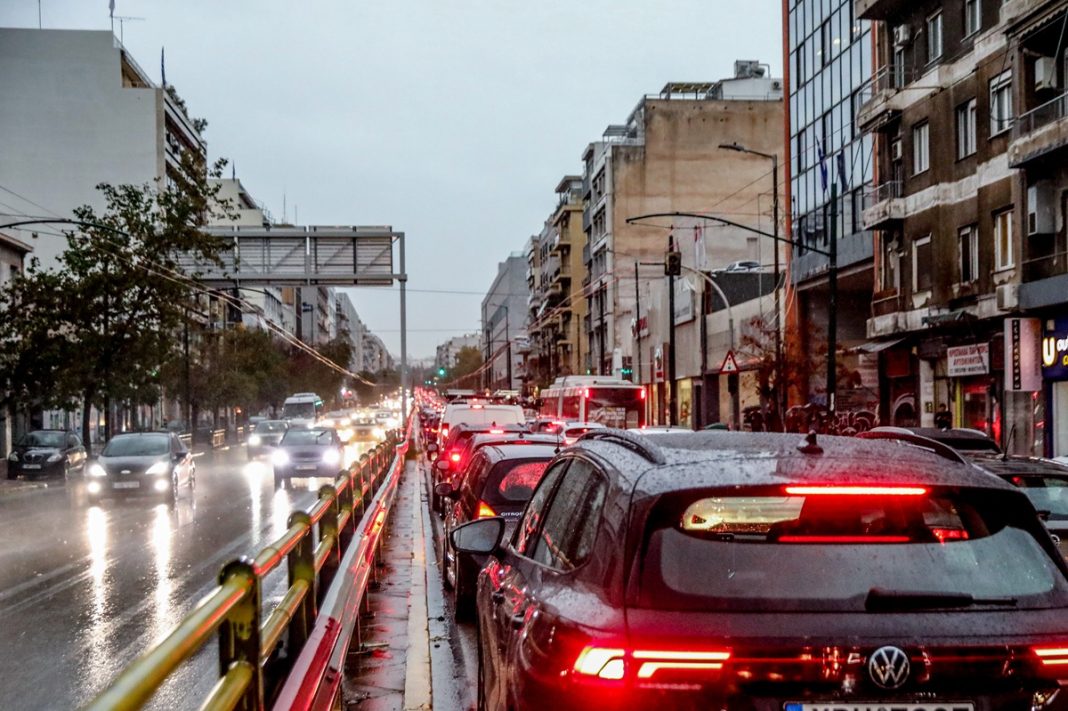 Αυξημένη κίνηση λόγω της κακοκαιρίας