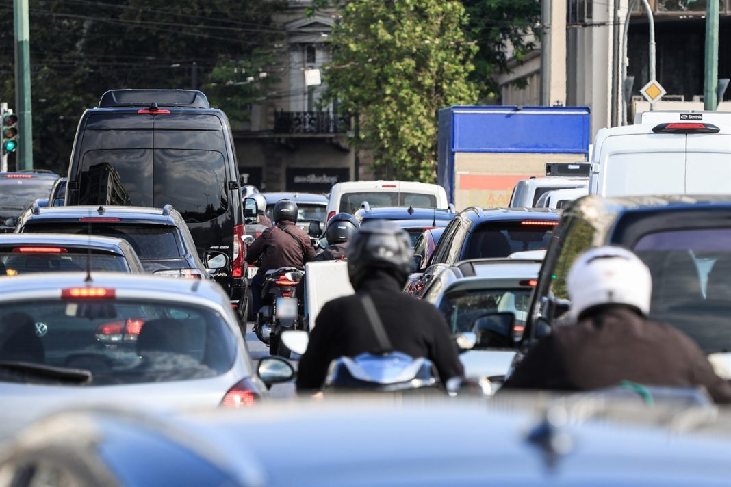 Μεγάλο μποτιλιάρισμα στη Λεωφόρο Κηφισού
